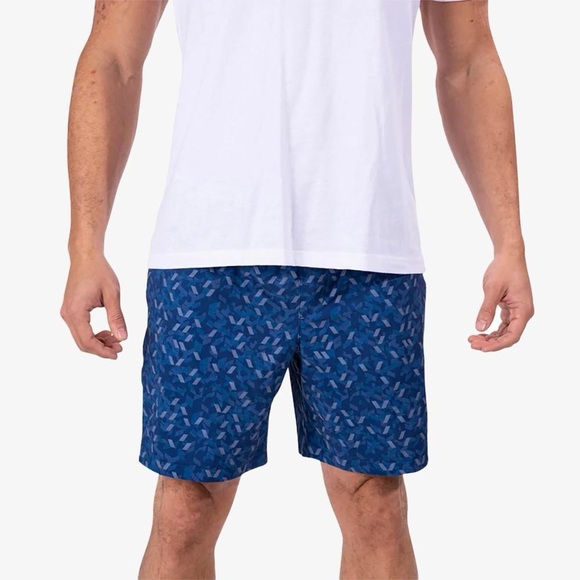 PGA TOUR CHUBBIES The Push Paces 7" Reflective Compression Lined Short 38‎ - Picture 1 of 6